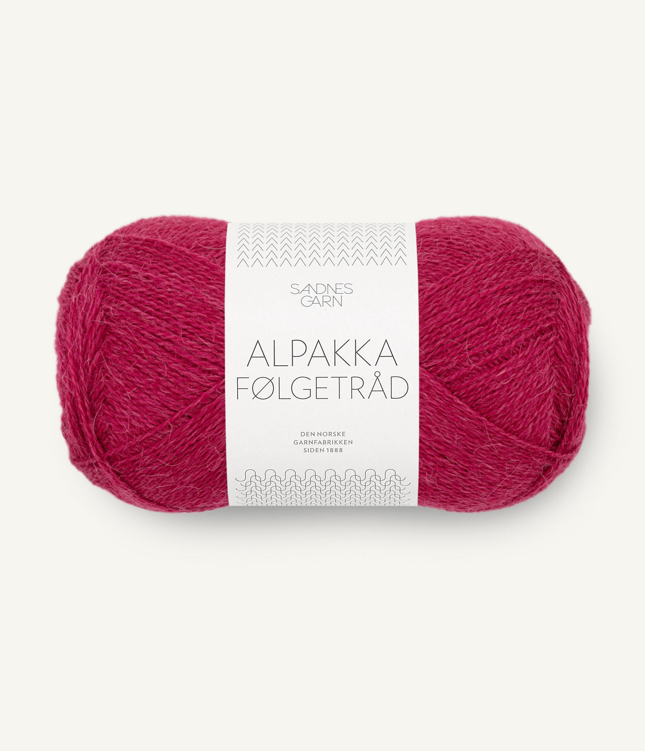 Alpakka Følgetråd Rumba Red 4255