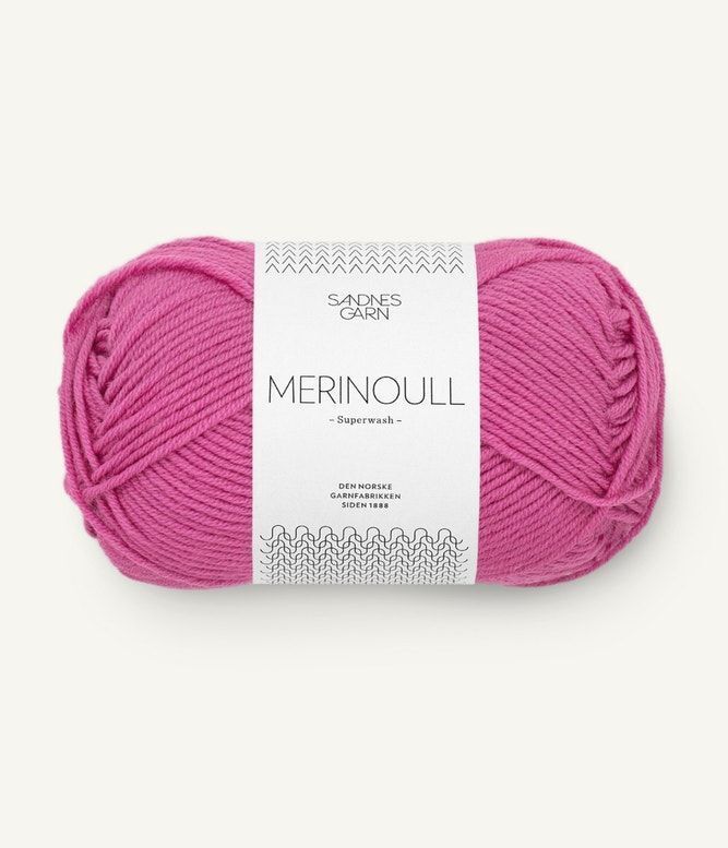 Merinoull Jeansblå 6052