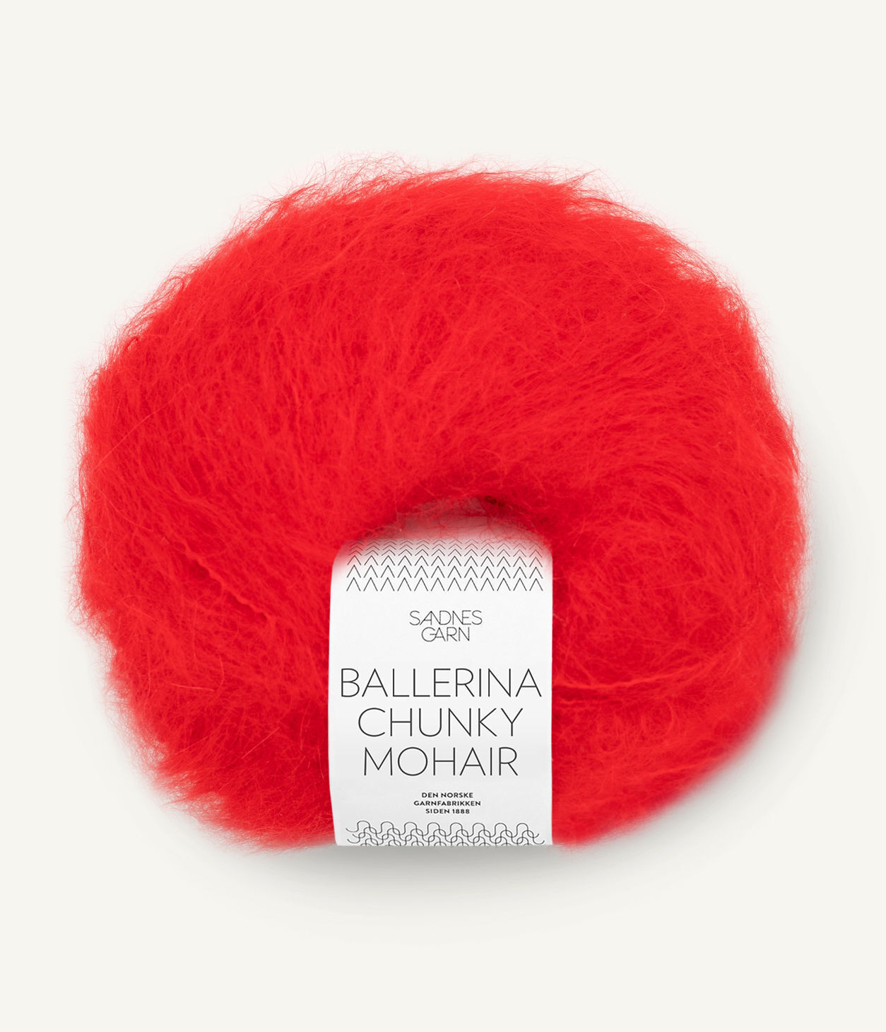 Ballerina Chunky Mohair Scarlet Red 4018