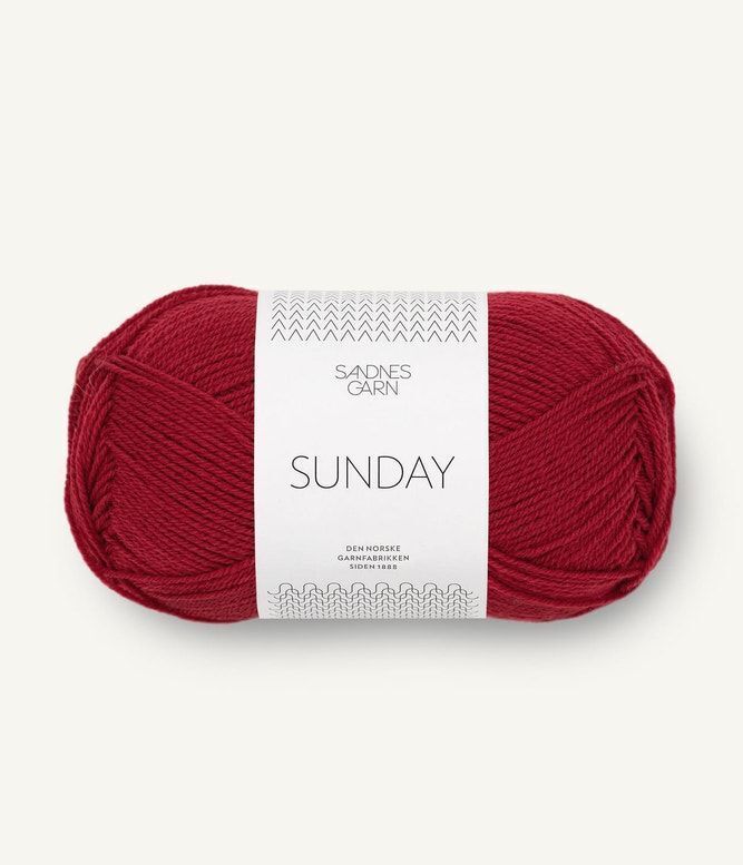 Sunday Dyp Rød 4236