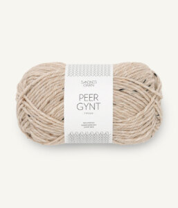 Peer Gynt Beigemelert m/Natur Tweed 2730