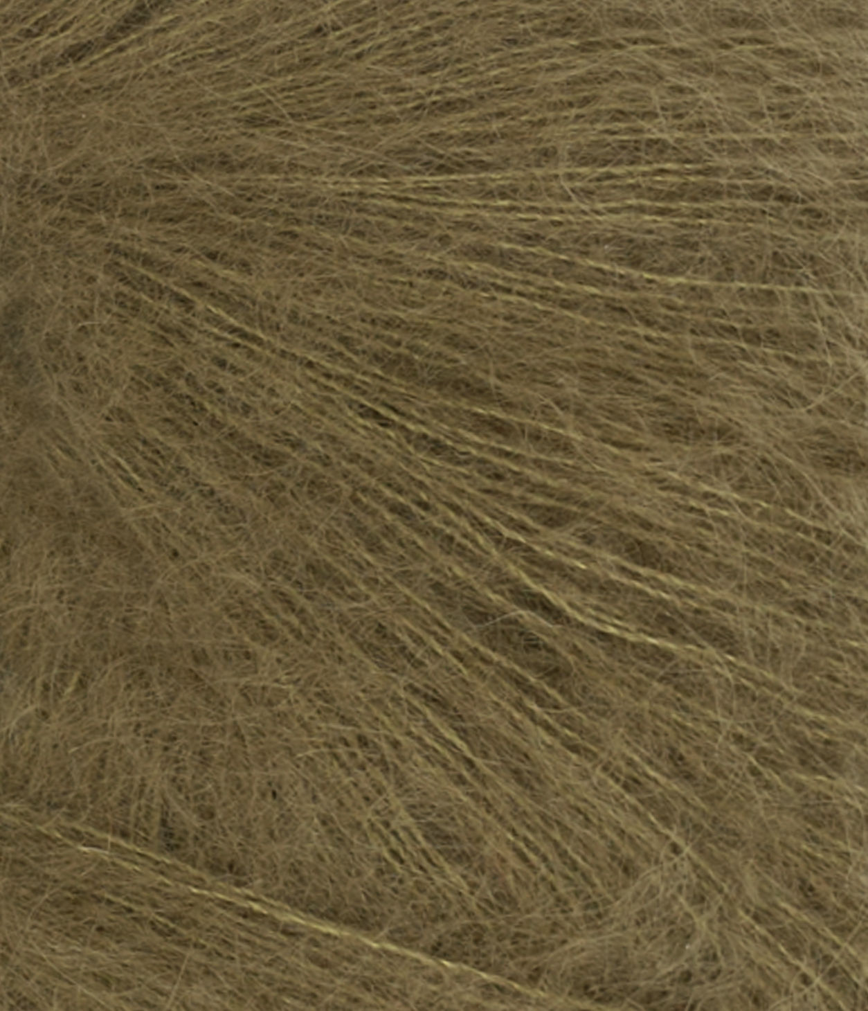 Tynn Silk Mohair Dark Olive