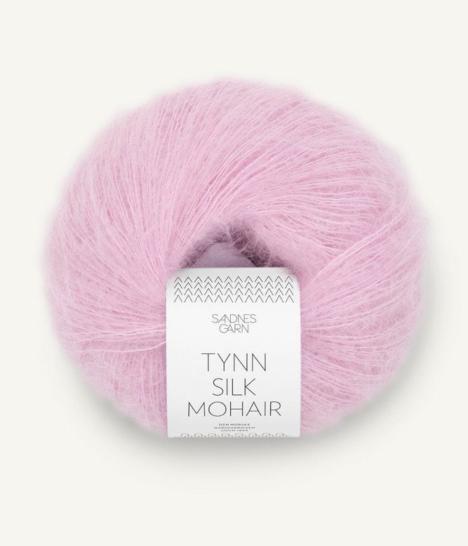 Tynn Silk Mohair Pink Lilac 4813