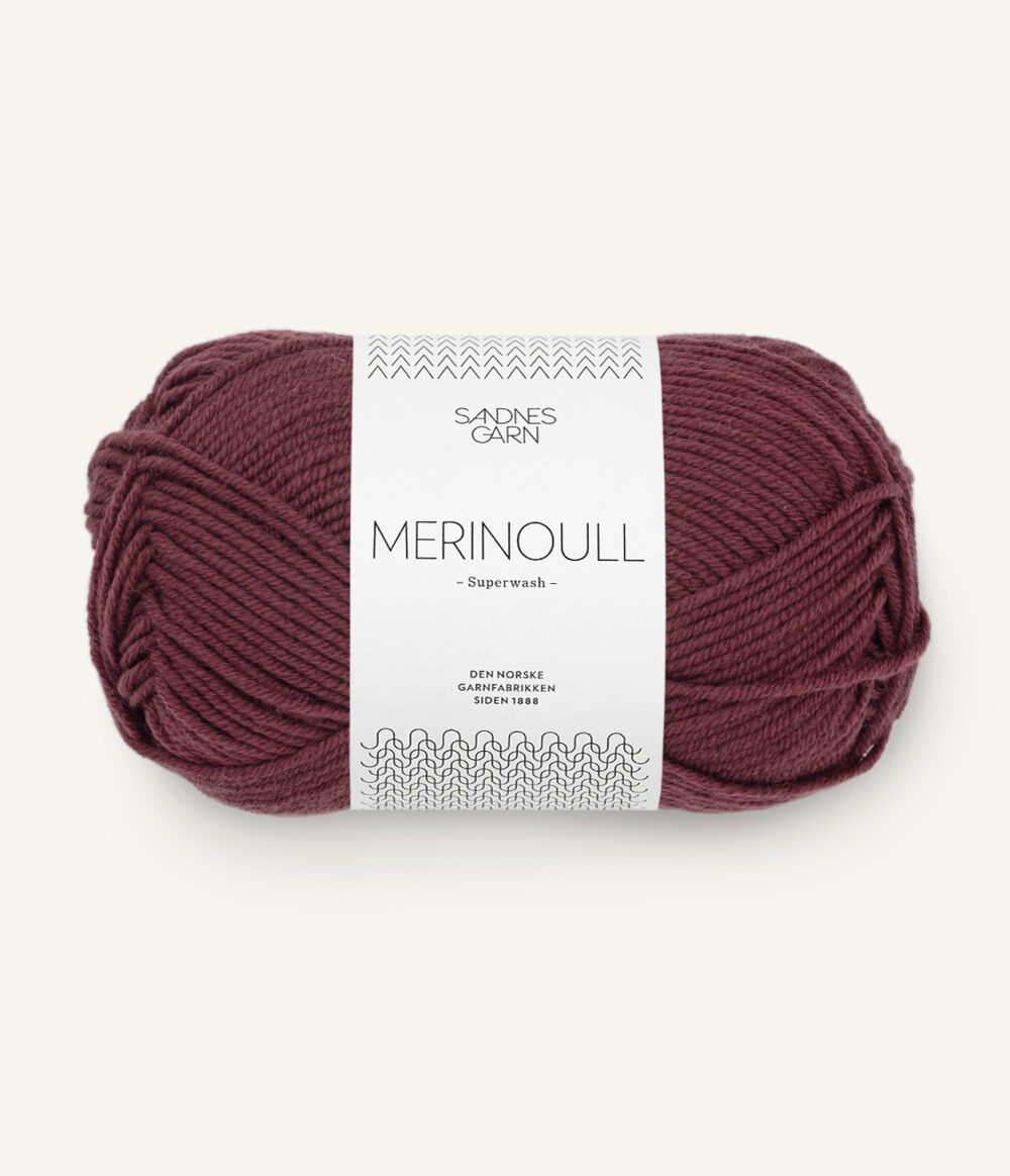 Merinoull Vinrød 4363