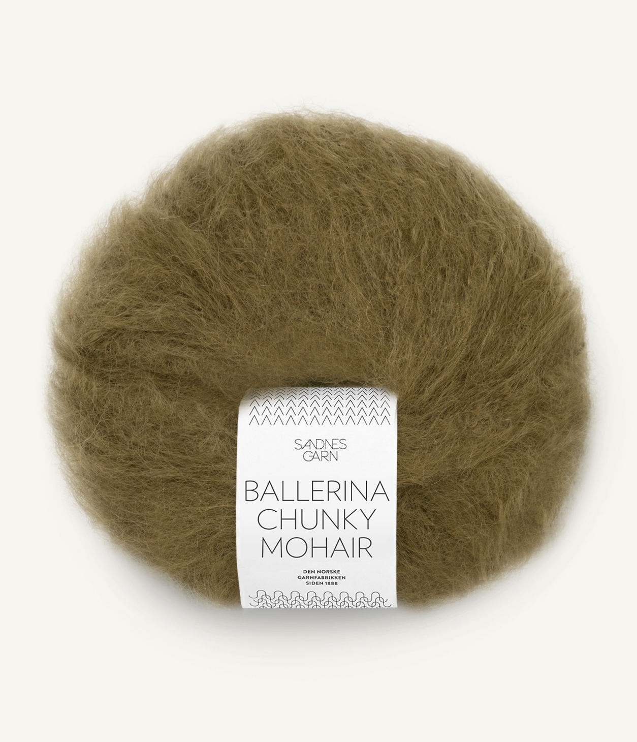 Ballerina Chunky Mohair Dark Olive 9873