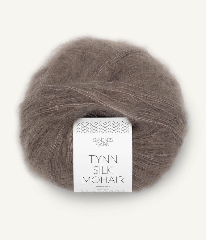 Tynn Silk Mohair Eikenøtt 3161