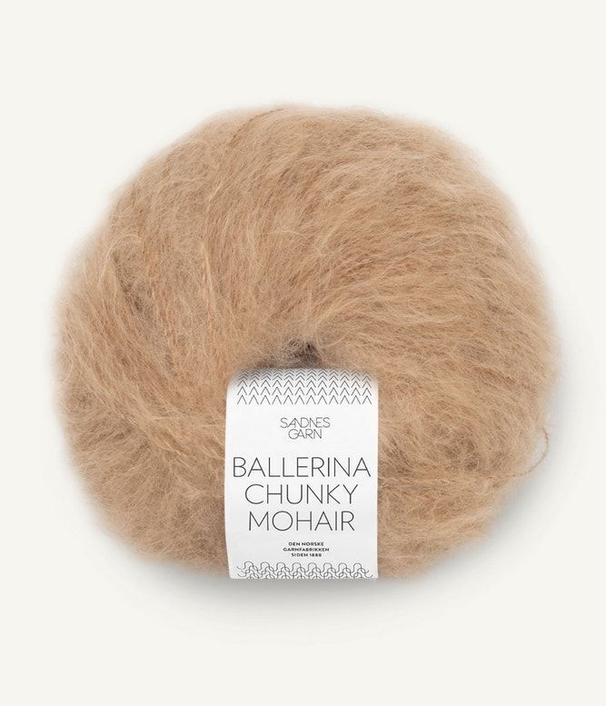 Ballerina Chunky Mohair Camel 3031