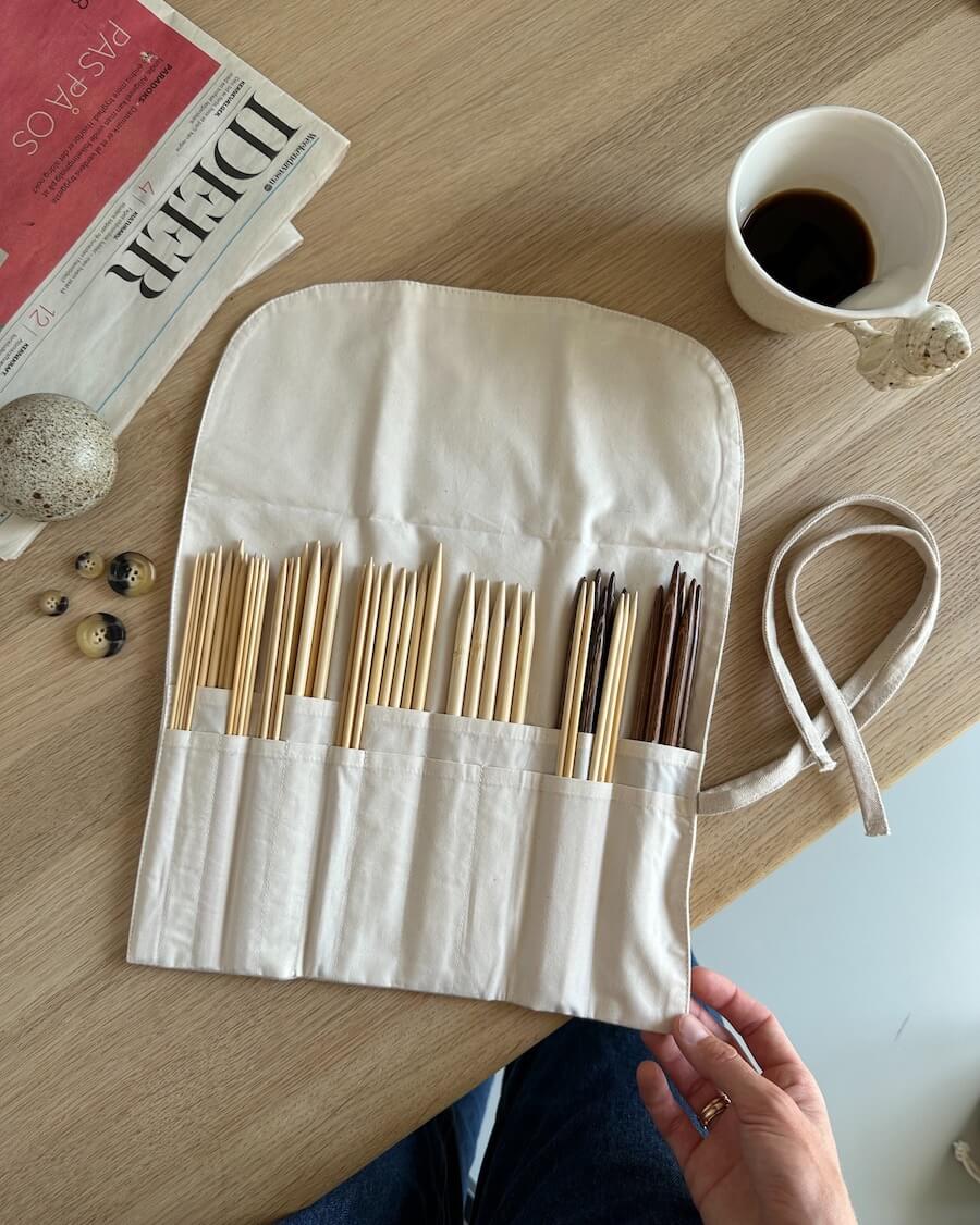 Knitter`s needle case - Strømpepinner