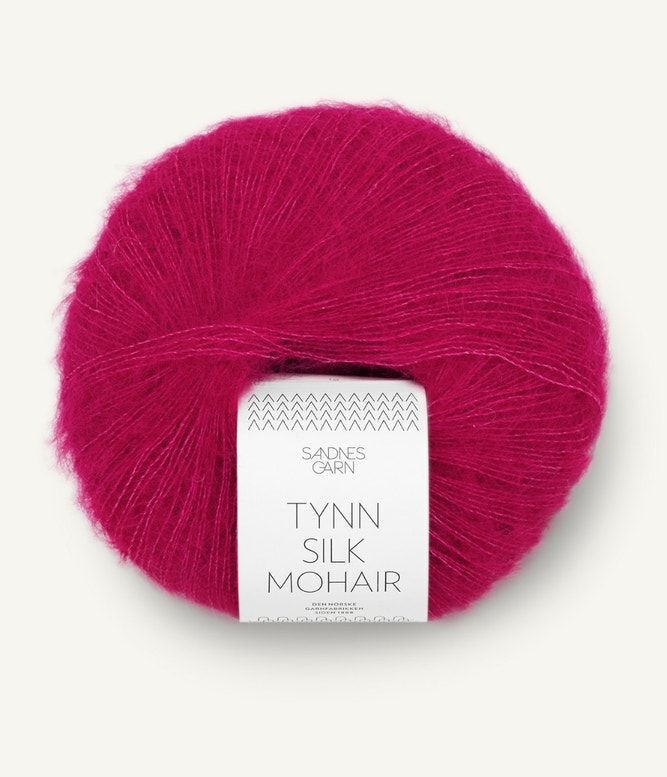 Tynn Silk Mohair Jazzy Pink 4600